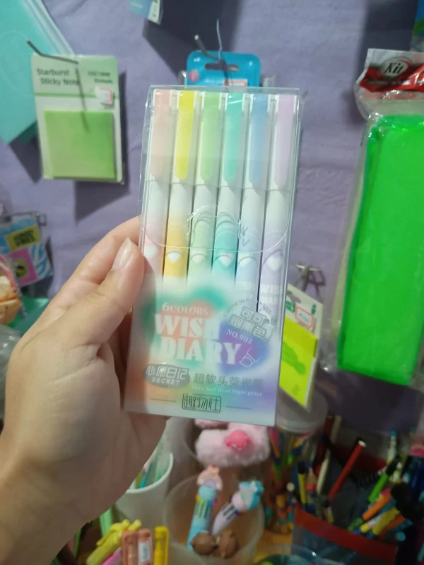 Marca texto Wish diary