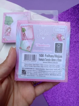 Bloco de notas Jolie tilibra