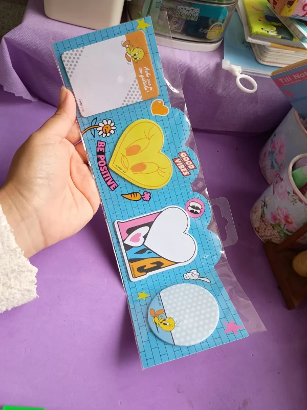 Bloco de notas adesivas Looney toones
