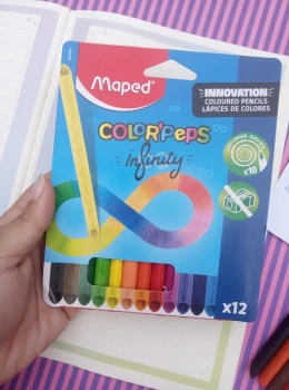 Lápis de cor Infinity maped