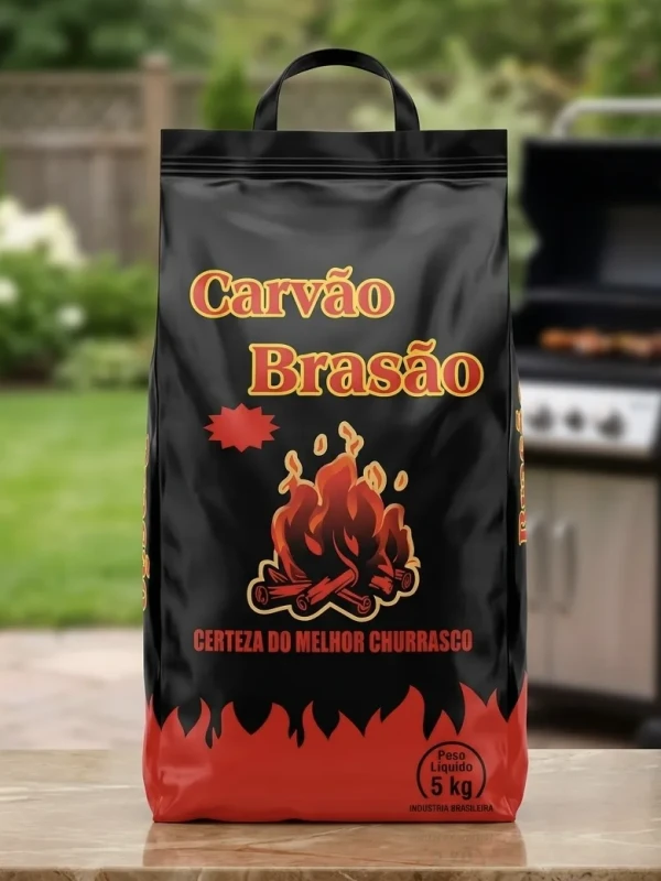 Carvão Brasão Premium para Chrrasco