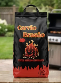 Carvão Brasão Premium para Chrrasco