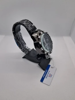Relógio Masculino XIAOMA Premium Preto – Pulseira em Aço | À Prova d'Água