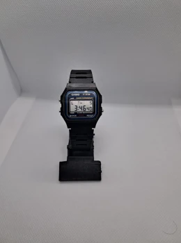 Relógio Digital Vintage Classic Preto – Estilo Retrô
