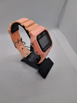 elógio Digital Feminino DHP Candy Rose – Pulseira em Silicone