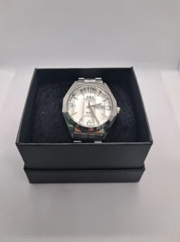 Relógio Masculino ORENTE Classic Silver – Pulseira em Aço