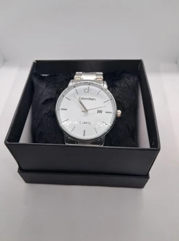 Relógio Masculino CK Classic Silver – Pulseira em Aço