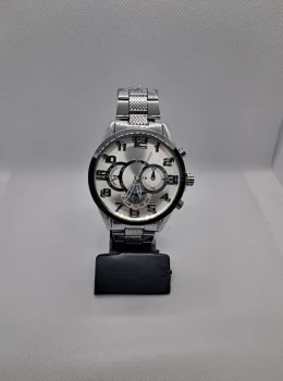 Relógio Masculino Executive Silver Chrono – Pulseira em Aço