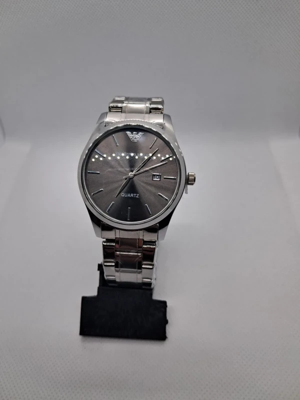 Relógio Masculino Executive Graphite – Pulseira em Aço