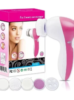 Escova Facial 5 em 1 Multifuncional Cores Vibrantes