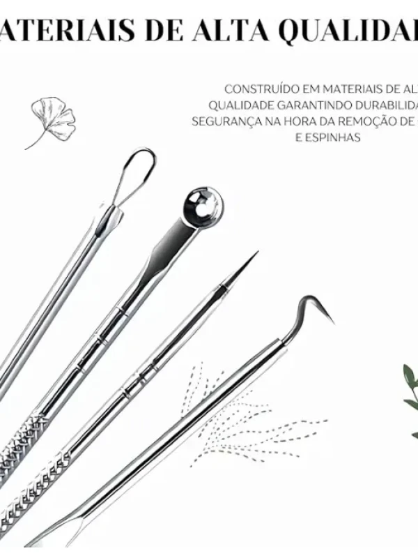 Kit Extrator de Cravos Profissional Completo