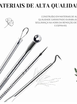 Kit Extrator de Cravos Profissional Completo