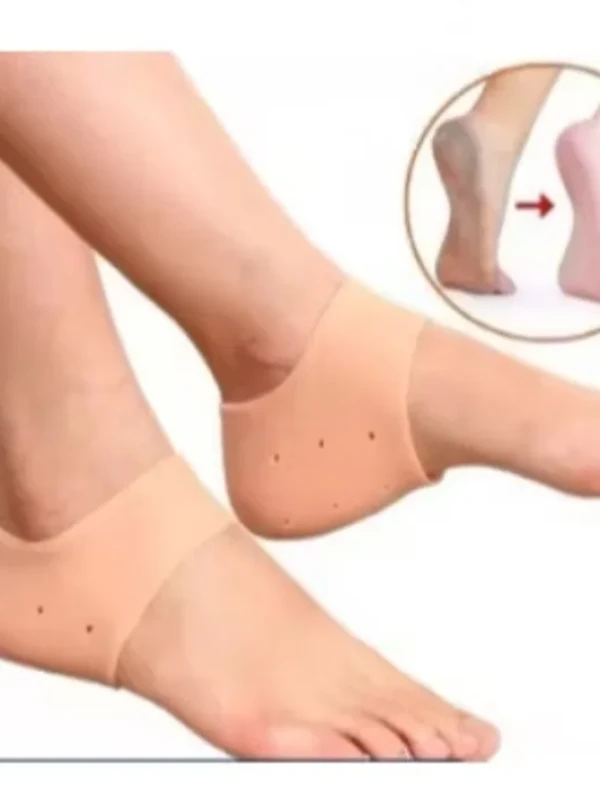 Meia Silicone Protetora para Calcanhar Confortável