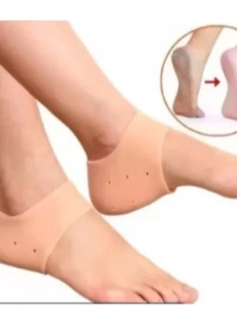 Meia Silicone Protetora para Calcanhar Confortável