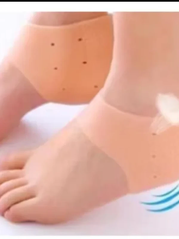 Meia Silicone Protetora para Calcanhar Confortável