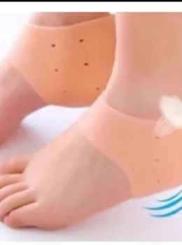 Meia Silicone Protetora para Calcanhar Confortável