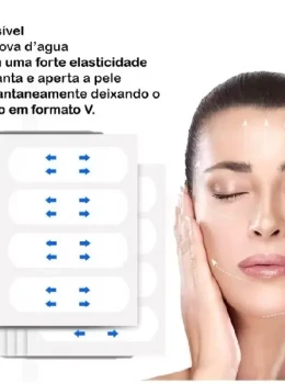 Adesivo Anti-Rugas Lifting Rejuvenescedor Facial