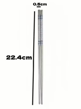 Hashi Inox Durável e Elegante para Refeições