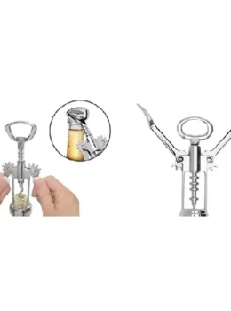 Abridor de Vinho Inox Profissional Durável