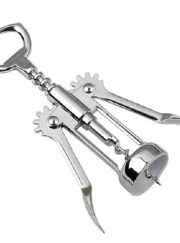 Abridor de Vinho Inox Profissional Durável