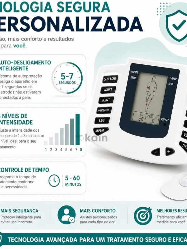 Aparelho Fisioterapia Portátil Multifuncional