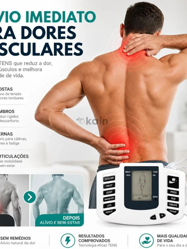 Aparelho Fisioterapia Portátil Multifuncional