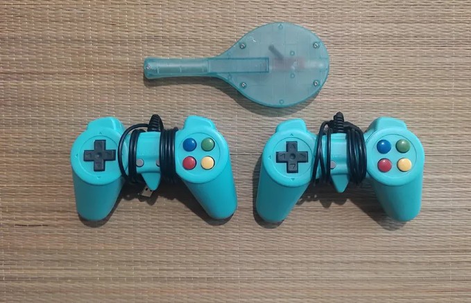 Vídeo Game Retrô Clássico Multijogador Colorido