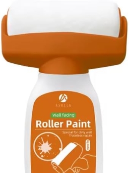 Rolo de Pintura Branco 500g Tinta Água