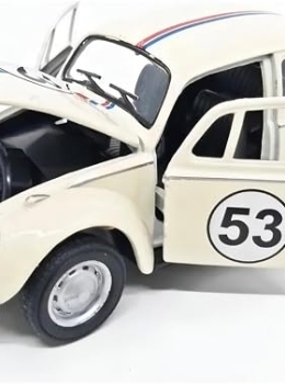 Miniatura Fusca Herbie 53 Metal Abre Porta