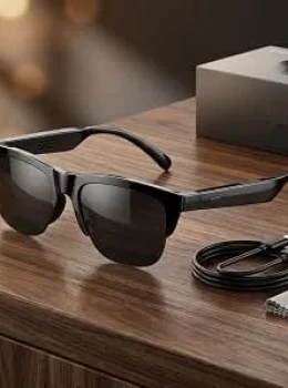 Óculos De Sol Bluetooth Premium Áudio Open Ear