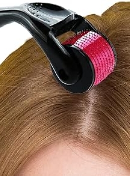 Derma Roller 540 Microagulhas Titânio Facial Corpo