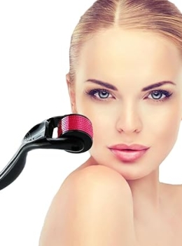 Derma Roller 540 Microagulhas Titânio Facial Corpo