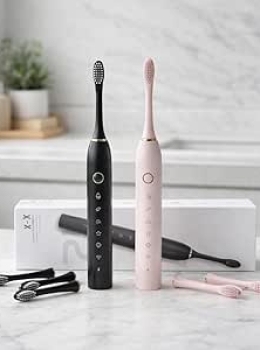Escova de Dente Elétrica Recarregável Multifunção
