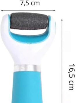 Lixador Elétrico Portátil para Pés e Calos