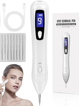 Caneta Remoção de Marcas Pele Jato Plasma 9 Níveis