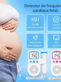 Aparelho Pré-Natal Portátil com Display LCD