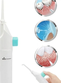 Irrigador Oral Portátil Power Floss Limpeza Profunda