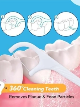 Fio Dental em Haste Caixa 50 Unidades