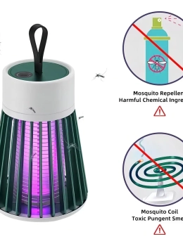 Armadilha Elétrica UV Repelente Mosquito Dengue