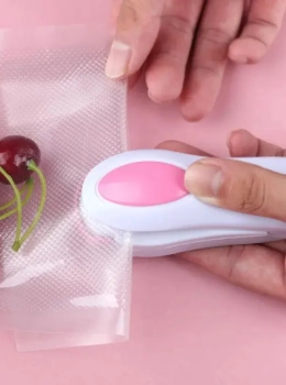Mini Seladora Manual Portátil para Embalagens