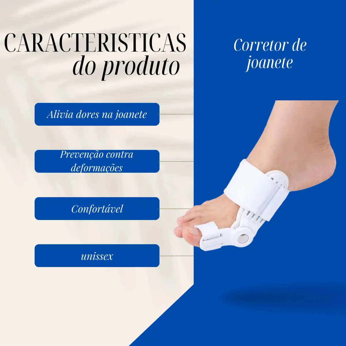 Corretor Ortopédico Articulado Para Joanete