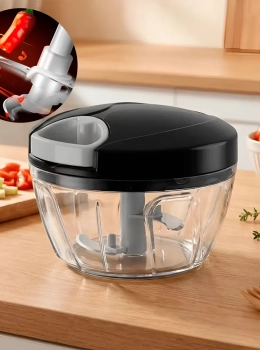 Processador Manual de Alimentos 500ml Alho