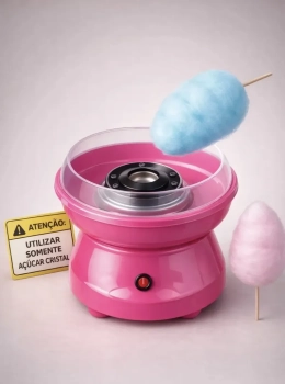 Máquina Elétrica Algodão Doce Festa Infantil