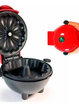 Máquina Compacta Antiaderente para Bolos Mini