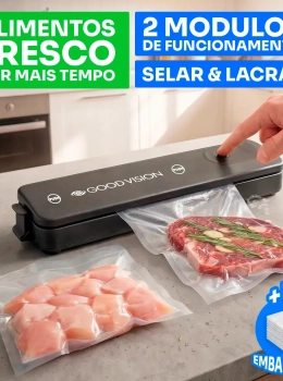 Seladora a Vácuo Portátil Digital 20cm Bivolt