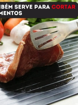 Tábua Mágica Multifuncional Para Descongelar Rápido