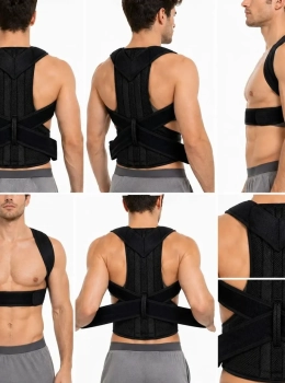 Colete Corretor Postural Coluna Cervical Ajustável