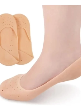 Sapatilha Silicone Gel Para Pés Rachados