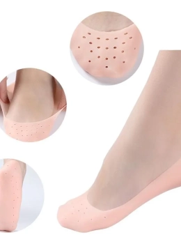 Sapatilha Silicone Gel Para Pés Rachados