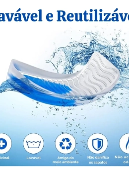 Palmilha Ortopédica Gel Para Esporão e Tendão